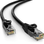 POWERTECH καλώδιο δικτύου CAB-N458, Cat 6 U/UTP, CCA, 250Hz, 1.5m, μαύρο - 5210131158623