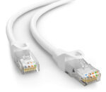 POWERTECH καλώδιο δικτύου CAB-N459, Cat 6 U/UTP, CCA, 250Hz, 1.5m, λευκό - 5210131158630