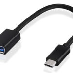 POWERTECH καλώδιο USB-C σε USB 3.1 CAB-UC016, OTG, 5Gbps, 0.20m, μαύρο - 5210131007020