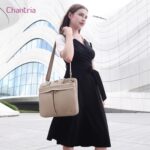 CHANTRIA γυναικεία τσάντα ώμου CB00773 για laptop 15.6", 4L, χακί - 6970672359161 - Image 2