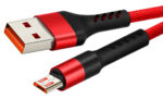 CABLETIME καλώδιο micro USB σε USB CT-C165-P05, 2.4A, 480Mbps, 1m, κόκκινο - 5210131155752