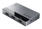 CABLETIME HDMI splitter CT-HSP4K2-AG, 1 σε 2, 4K/60Hz, uni-directional, γκρι - 5210131155769