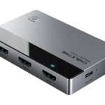 CABLETIME HDMI splitter CT-HSP4K2-AG, 1 σε 2, 4K/60Hz, uni-directional, γκρι - 5210131155769