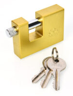 DELI λουκέτο τάκου με κλειδί DL508307, heavy duty, 70mm - 6978065383519