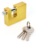 DELI λουκέτο τάκου με κλειδί DL508308, heavy duty, 80mm - 6978065383526
