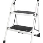 DELI σκάλα σιδήρου DL509012 με 2 σκαλοπάτια, 46cm, 150kg - 6975495595178