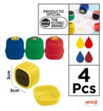 EMOJI παιδικές σφραγίδες EM24001, 4x σχέδια/χρώματα - 8435721005881 - Image 2