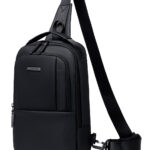 GOLDEN WOLF τσάντα Crossbody GXB00725, 4L, μαύρη - 6970672358096