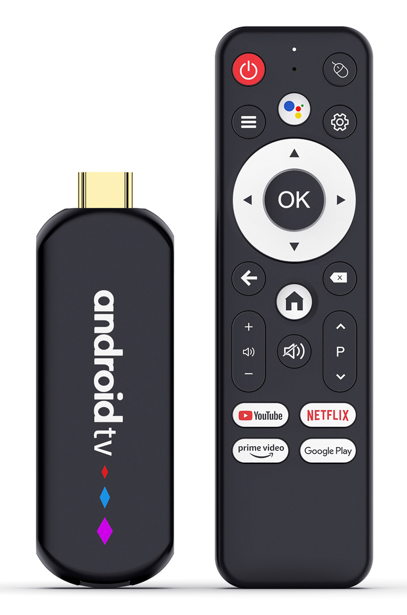H96MAX-L3TVSTICK H96 MAX TV Stick L3, 4K, 2/16GB, WiFi, Bluetooth, Android 14 - 5210131167991 - Image 1
