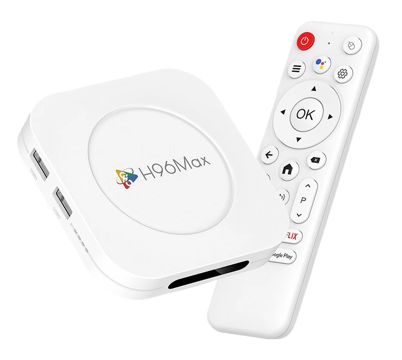 H96MAX-M1PLUS-432 H96 MAX TV Box M1 Plus, 8K, 4/32GB, WiFi 6, Bluetooth, Android 14 - 5210131168011 - Image 1