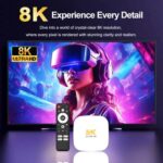 H96 MAX TV Box M2 Plus, 8K, 4/32GB, WiFi 6, Bluetooth, Android 14 - 5210131168028 - Image 2