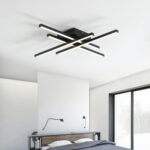 POWERTECH LED φωτιστικό οροφής HLL-0111, 50W, 4500K, 9x60x60cm, μαύρο - 5210131070840 - Image 2