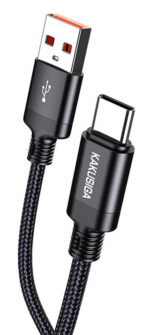 KAKUSIGA καλώδιο USB-C σε USB KSC-1000, 5A, 480Mbps, 3m, μαύρο - 6921042150079