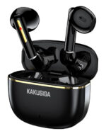 KAKUSIGA earphones με θήκη φόρτισης KSC-1482, True Wireless, 15mm, 35/300mAh, μαύρα - 6921042147260