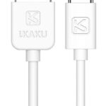 KAKUSIGA καλώδιο USB-C σε USB KSC-332, 2.4A, 480Mbps, 2m, λευκό - 6921042112619