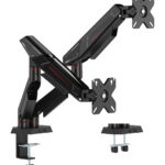 BRATECK βάση γραφείου για 2x οθόνες LDT114-C024, 17-35", έως 12kg - 5210131160381