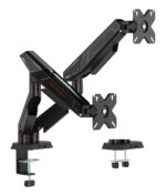 BRATECK βάση γραφείου για 2x οθόνες LDT114-C024, 17-35", έως 12kg - 5210131160381