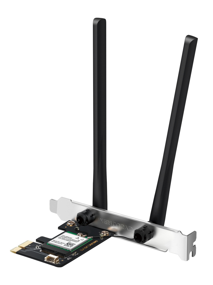 MA80XE MERCUSYS κάρτα δικτύου WiFi 6 & Bluetooth MA80XE, 3000Mbps AX3000, PCIe, V2.0 - 6957939000844 - Image 1
