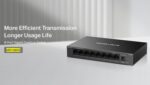 MERCUSYS desktop switch MS108GS, 8x Gigabit θύρες, V1.0 - 6957939001339 - Image 2