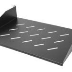 POWERTECH σταθερό ράφι για rack 19" NETW-0053, 2U, βάθος 300mm, μαύρο - 5210131159705