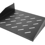 POWERTECH σταθερό ράφι για rack 19" NETW-0054, 2U, βάθος 350mm, μαύρο - 5210131159712