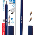 MP eternal μολύβι PE560 με γόμα & 2x ανταλλακτικές μύτες, μπλε - 5210131169247