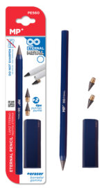 MP eternal μολύβι PE560 με γόμα & 2x ανταλλακτικές μύτες, μπλε - 5210131169247