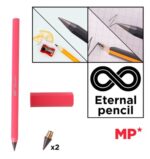 MP eternal μολύβι PE560 με γόμα & 2x ανταλλακτικές μύτες, ροζ - 5210131169254 - Image 2