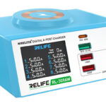 RELIFE σταθμός φόρτισης RL-309AW, 6x USB/2x USB-C/wireless, 100W, λευκός - 6941590209449