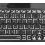 RIITEK ασύρματο πληκτρολόγιο Mini K18S με touchpad, RGB backlit, 2.4GHz & Bluetooth - 6952917745014