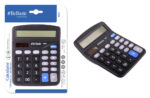 BEBASIC αριθμομηχανή S060, ηλιακό & μπαταρίας, 12 ψηφία, μαύρη - 8435721034218
