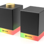 SADES gaming ηχεία Dionsyn με RGB φωτισμό, 2x 5W, Bluetooth & USB-C/USB, μαύρα - 6974828471387