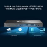 TP-LINK L2+ managed switch SG3218XP-M2, 16x 2.5Gbps θύρες, PoE+, V1.0 - 4897098689721 - Image 2