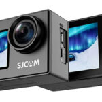 SJCAM action camera SJ4000 Dual Screen, 2x οθόνες, 16MP/4K, WiFi, αδιάβροχη θήκη, μαύρη - 6972476162343