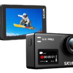 SJCAM action camera SJ8 Pro, οθόνη αφής, 12MP/4K, WiFi, αδιάβροχη θήκη, μαύρη - 6972476168130