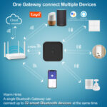 INHOCON smart hub WG02, Wi-Fi & Bluetooth, μαύρο - 5210131086841 - Image 2