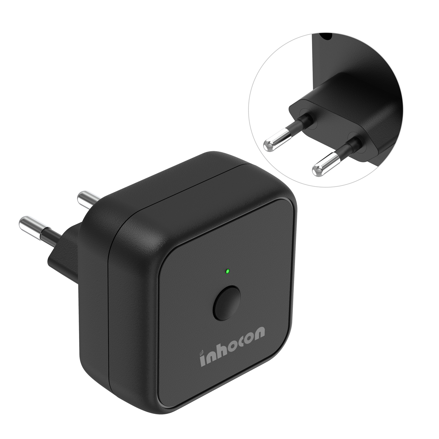 WG02 INHOCON smart hub WG02, Wi-Fi & Bluetooth, μαύρο - 5210131086841 - Image 1