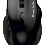 POWERTECH ασύρματο ποντίκι PT-1578, 2.4GHz & Bluetooth, έως 4000DPI, μαύρο - 5210131158906