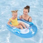 BESTWAY παιδική φουσκωτή βάρκα 34037, 102x69cm, Floatin Friends - 6941607347577 - Image 2