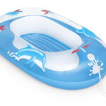 BESTWAY παιδική φουσκωτή βάρκα 34037, 102x69cm, Floatin Friends - 6941607347577