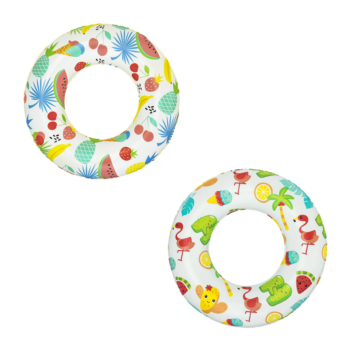 36014 BESTWAY παιδικό σωσίβιο κουλούρα 36014, 61cm, 3-6 ετών, διάφορα χρώματα/σχέδια, 1τμχ - 6941607324950 - Image 1
