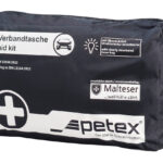 PETEX kit πρώτων βοηθειών για οχήματα 43930004, DIN 13164-2022, μαύρο - 4028985005021