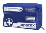 PETEX kit πρώτων βοηθειών για οχήματα 43930005, DIN 13164-2022, μπλε - 4028985428233