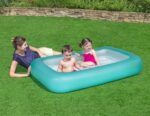 BESTWAY παιδική φουσκωτή πισίνα 51115, 102lt, 165x104x25cm, βεραμάν - 6941607323236 - Image 2