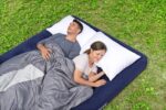BESTWAY φουσκωτό στρώμα 67003, διπλό, 203x152x22cm, μπλε - 6941607343906 - Image 2
