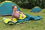 BESTWAY sleeping bag 68102, μονό, 220x75cm, πετρόλ - 6941607397916 - Image 2
