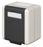 GOOBAY κυτίο για 2x Keystone modules 79169, εξωτερικού χώρου, IP44, λευκό/μαύρο - 4040849791697 - Image 2