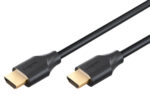 GOOBAY καλώδιο HDMI 2.2 80073, 16K/60Hz, 96 Gbps, 0.50m, μαύρο - 4040849800733