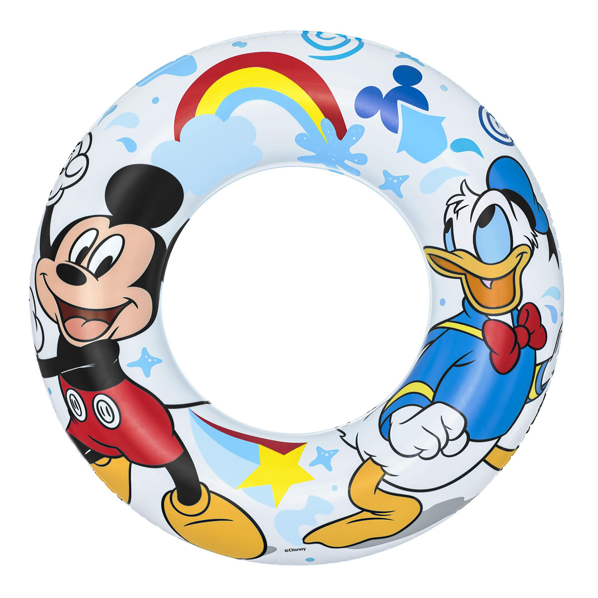 91004BW BESTWAY παιδικό σωσίβιο κουλούρα 91004, 56cm, 3-6 ετών, Mickey & Friends - 6941607329160 - Image 1