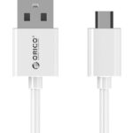 ORICO καλώδιο micro USB σε USB ADC-05, 3A, 480Mbps, 0.5m, λευκό - 6954301179610